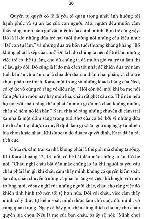 Nuôi dạy đứa trẻ tự chủ