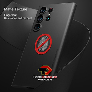 Ốp lưng lụa cho SamSung Galaxy S23 Ultra chính hãng Memumi siêu mỏng, chống vân tay - Hàng chính hãng