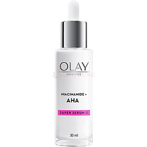 Tinh chất dưỡng trắng Olay Luminous Super Serum Niacinamide + AHA (30ml) - Hàng chính hãng