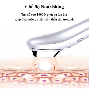 Máy Massage Mặt Cầm Tay Mini Kiêm Máy Di Tinh Chất Nóng Lạnh Ion Giúp Đẩy Đẩy Dưỡng Chất Đẩy Tế Bào Chết Chăm Sóc Sắc Đẹp Chị Em Hiệu Quả Máy Rửa Mặt Kết Hợp Đẩy Tinh Chất Hiệu Quả