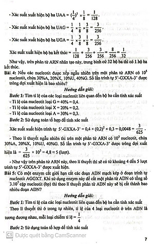 Sách Phương Pháp Giải Toán Xác Suất Sinh Học