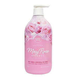 Sữa tắm nước hoa dưỡng trắng da, cấp ẩm Happy Body Wash Hàn Quốc 900g