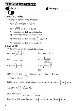 Sách Kĩ Thuật Giải Nhanh Bài Toán Hay Và Khó Đại Số Giải Tích 11