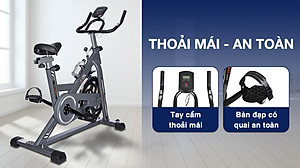 Xe đạp tập thể dục spining Airbike Sport - Hàng chính hãng