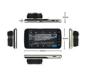 Camera Hành Trình Xe Ô Tô WDR X600 FULL HD 1080P - Hàng Nhập Khẩu