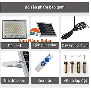 Đèn năng lượng mặt trời chống lóa Vạn Năng Solar 300w