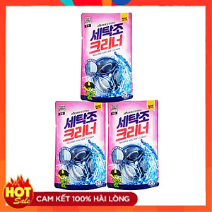 Gói bột tẩy vệ sinh lồng máy giặt Sandokkaebi 450g Hàn Quốc - Nhập khẩu chính hãng
