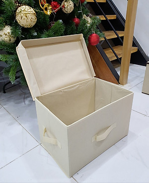 Bộ 2 chiếc hộp vải đựng đồ Thụy Điển 24L, Combo 2 chiếc túi vải đa năng TD1 có chọn màu miDoctor