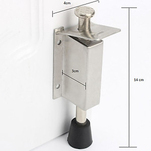 Chặn cửa hai chiều, chốt đạp thẳng