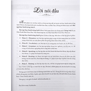 Sách Bài Tập Thực Hành Tiếng Anh 9 (Theo Chương Trình Mới Của Bộ GD&ĐT)(Có Đáp Án)