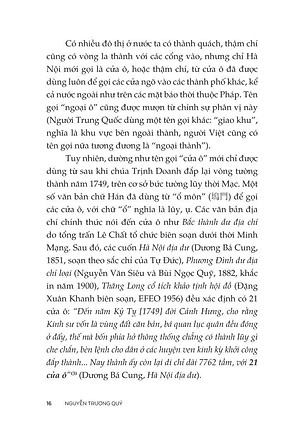 Triệu Dấu Chân Qua Những Cửa Ô