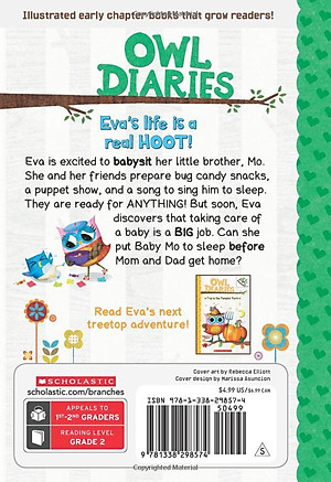 Sách ngoại văn: Owl Diaries #10: Eva and Baby Mo