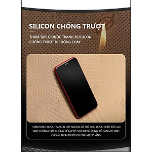 Thảm taplo dành cho KIA SELTOS da dập vân cacbon 3 lớp chống nóng, chống nắng hiệu quả