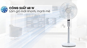 Quạt Đứng Toshiba F- LSA20(W)VN (60W) - Trắng - Hàng chính hãng