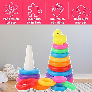 Đồ chơi tháp xếp chồng cho bé