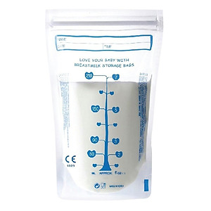 Túi Đựng Sữa Mẹ (Trữ Sữa Mẹ) Unimom Compact Không Có BPA UM870268 210ml (60 Túi/Hộp)