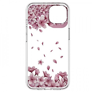 Ốp Lưng choIphone 13/ 13 Pro/ 13 Pro max Hàng chính hãng Hiệu SwitchEasy (Artist Sakura)
