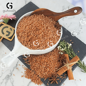 Gạo lứt GUfoods (đỏ / đen tím than) (túi 1kg) - Healthy, Thực dưỡng, Eat clean