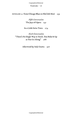 Absolutely On Music: Conversations With Seiji Ozawa