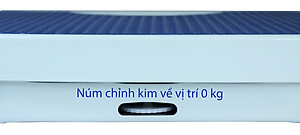 Cân Sức Khoẻ Cơ Học LAICA PS2018B - ITALY - 130 Kg - Mặt Cân Phủ PVC Chống Trơn Trượt  