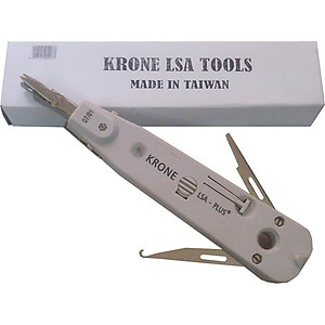 Dao phập phiến Krone Tool nhấn mạng điện thoại Krone LSA Plus, Dụng cụ nhấn cáp Krone RJ11 RJ45