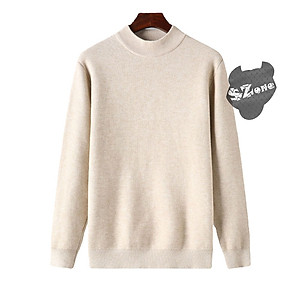 Áo len nam cổ cao 3cm hàng quảng châu vải len mềm mịn kiểu dáng hàn quốc