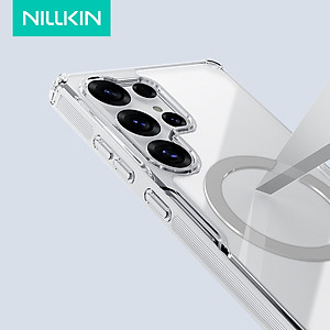 Ốp Lưng Nillkin Nature TPU Pro Magnetic Case cho Samsung Galaxy S25 Ultra - Hàng Chính Hãng