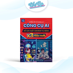 Sách - Công cụ AI để sản xuất Content tự động x3 Hiệu suất