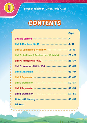 i-Learn English for Math 1 Student's book 2nd edition