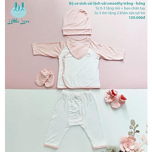 Mua Bộ quần áo Little Love dài tay cài lệch vải Smoothy mềm mại Tiki