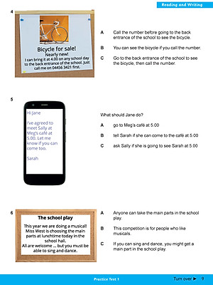 A2 Key For Schools Five Practice Tests 1-5
