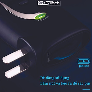 Máy Cạo Râu Mini 2 Lưỡi Cạo Nổi - (Tặng kèm 2 lưỡi cạo thay thế ) Máy Cạo Râu Đa Năng Đầu Cạo Chống Nước, cạo sạch chân râu, dung lượng pin lớn Hàng chính hãng