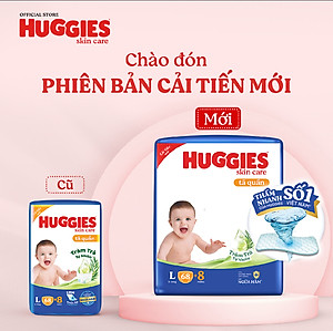 [Bao bì và CTKM thay đổi theo từng lô hàng] Combo 2 gói Tã quần Huggies Skincare Mega Jumbo M106/L96+8/XL84+4/XXL76+4 với tràm trà dịu da