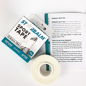 Băng vải y tế thể thao STARBALM 100% Viscose