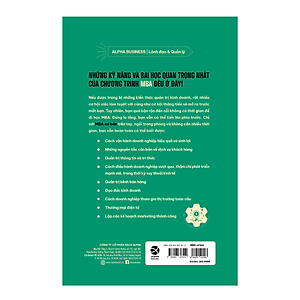 Sách MBA CƠ BẢN - Khóa Học Quản Trị Kinh Doanh Cấp Tốc Cho Người Bận Rộn - Tom Gorman (bìa mềm)