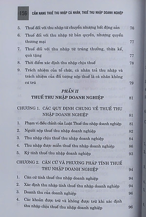 Cẩm nang thuế thu nhập cá nhân, thuế thu nhập doanh nghiệp