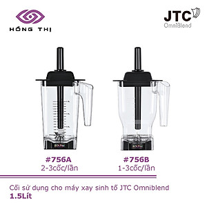 Máy xay sinh tố công nghiệp hiệu OmniBlend mã V-TM 800A- HÀNG NHẬP KHẨU