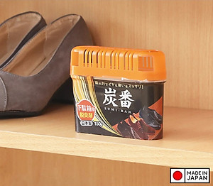 Hộp Khử Mùi Than Hoạt Tính Chuyên Dụng Cho Tủ Giày - Nội Địa Nhật Bản