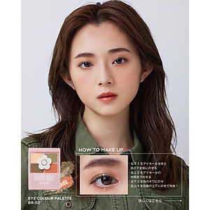 Bảng Phấn Mắt Daisy Doll Nhật Bản Siêu Bền Màu Với 4 Màu Trang Điểm Đa Chức Năng Phấn Má Hồng Phấn Bắt Sáng 5.1g