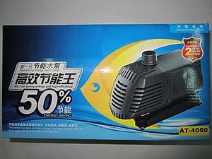 Bơm Công Suất Mạnh - Máy Bơm Nước Bể Cá/ Ao Cá/ Hồ Cá  AT-4000 ( 42W, 4000l/h) siêu bền