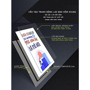 Tranh động lực trang trí văn phòng làm việc - Người chèo thuyền giỏi không đến từ vùng biển lặng sóng - DL009