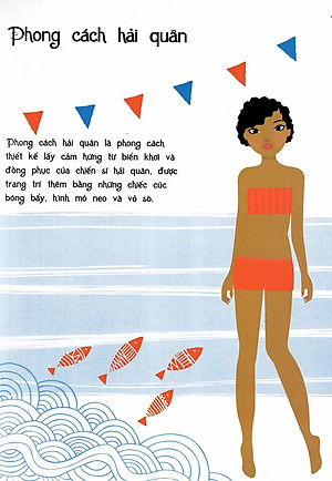 Sách Dán Hình Sáng Tạo Trang Phục Búp Bê - Nhà Thiết Kế Thời Trang