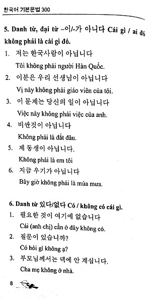 Sách 300 Cấu Trúc Ngữ Pháp Cơ Bản Tiếng Hàn