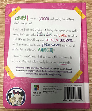 Sách tiếng Anh - Harriet Clare Pinkie Swear #2