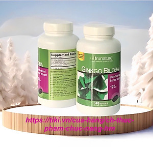 Viên uống bổ não Ginkgo biloba 120mg, Mỹ, 340 viên