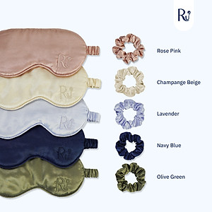 Bộ Bịt Mắt Cao Cấp Ru9 - Chất Liệu Sateen Sang Trọng, Thoáng Mát | Giúp Thoải Mái Dễ Ngủ | Bao Gồm 2 Set