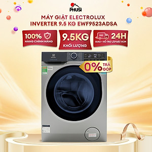 Máy Giặt Cửa Trước Inverter Electrolux EWF9523ADSA (9.5kg) - Hàng Chính Hãng (Bạc)