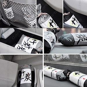 Túi Than Tre hoạt tính khử mùi, lọc không khí xe hơi, xe ôtô (màu sắc ngẫu nhiên)