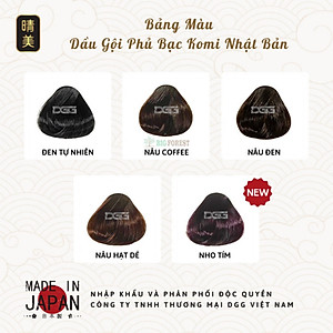 Dầu Gội Phủ Bạc Thảo Dược Komi Nhật Bản [Chai 500ml]