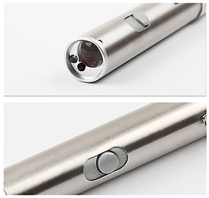 Đèn pin mini 3in1 chiếu sáng, laser, tia cực tím sạc điện 